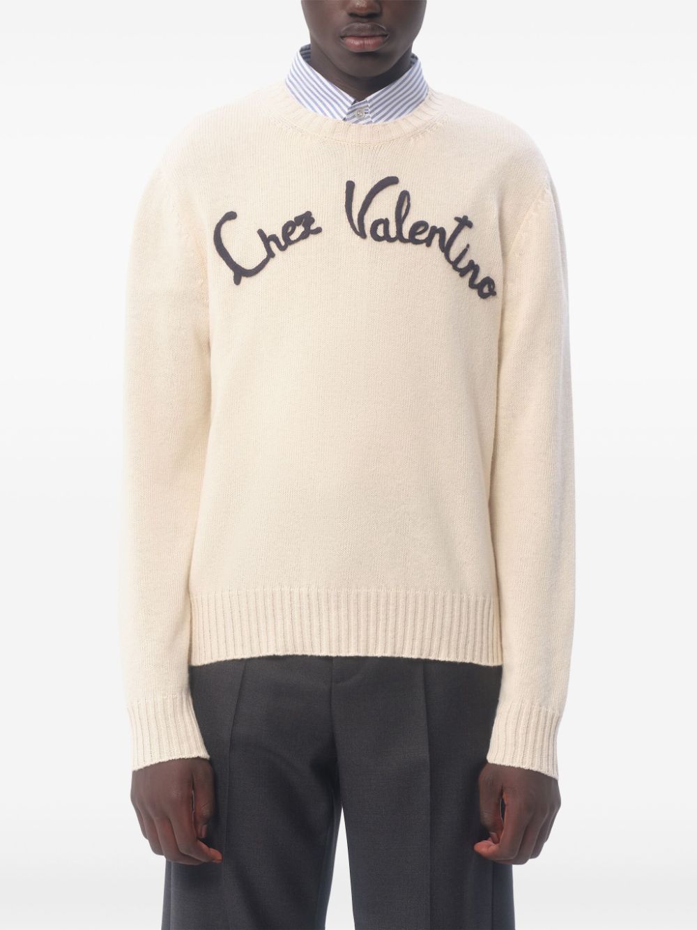 Valentino Sweaters White