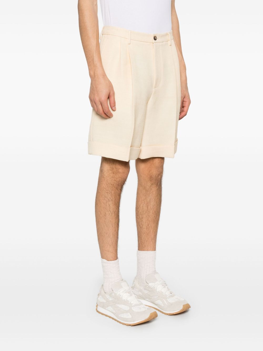 Valentino embossed shorts