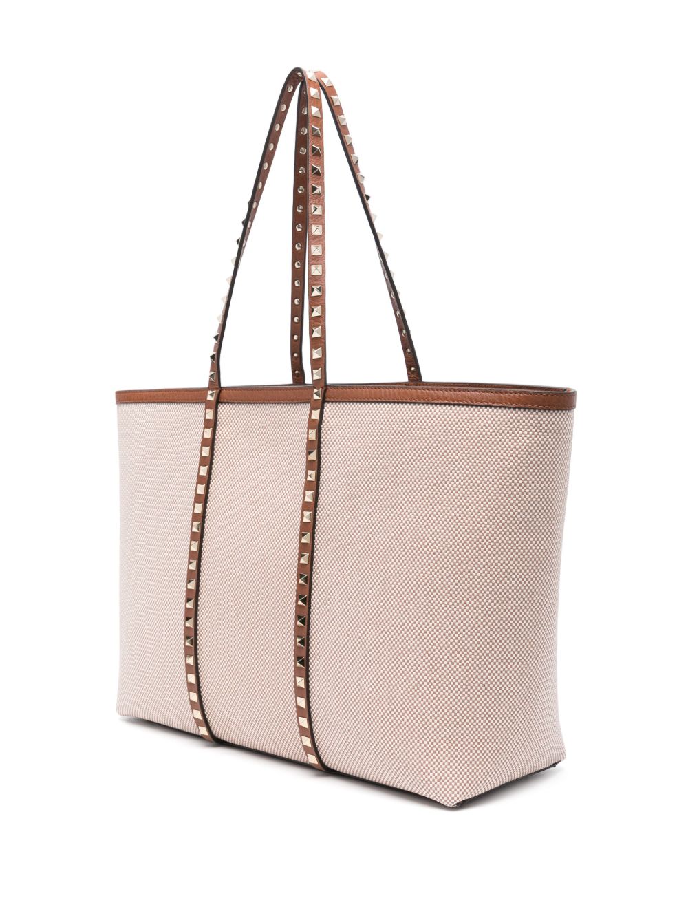 Valentino Garavani Rockstud canvas medium tote bag