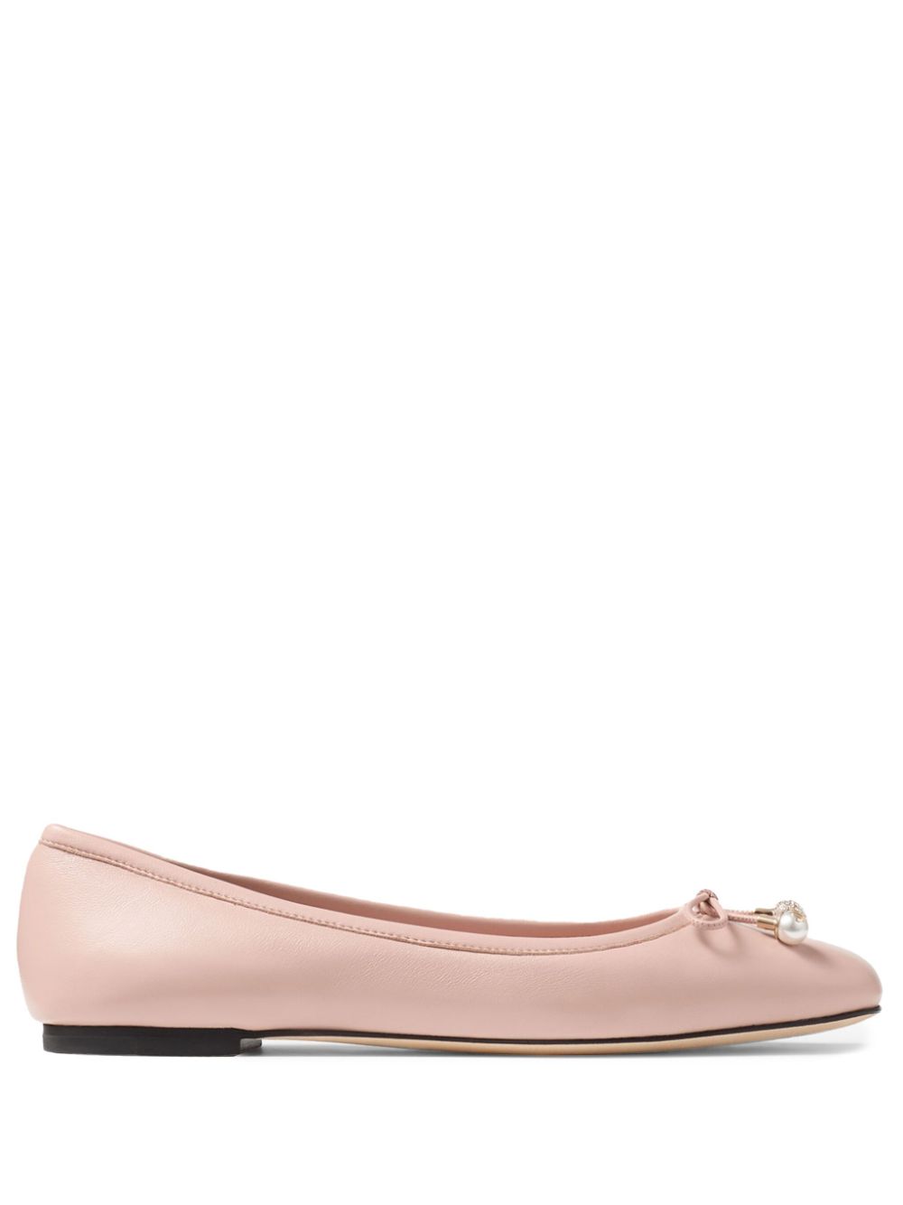 Jimmy Choo Elme Flat with Pearl embellishment