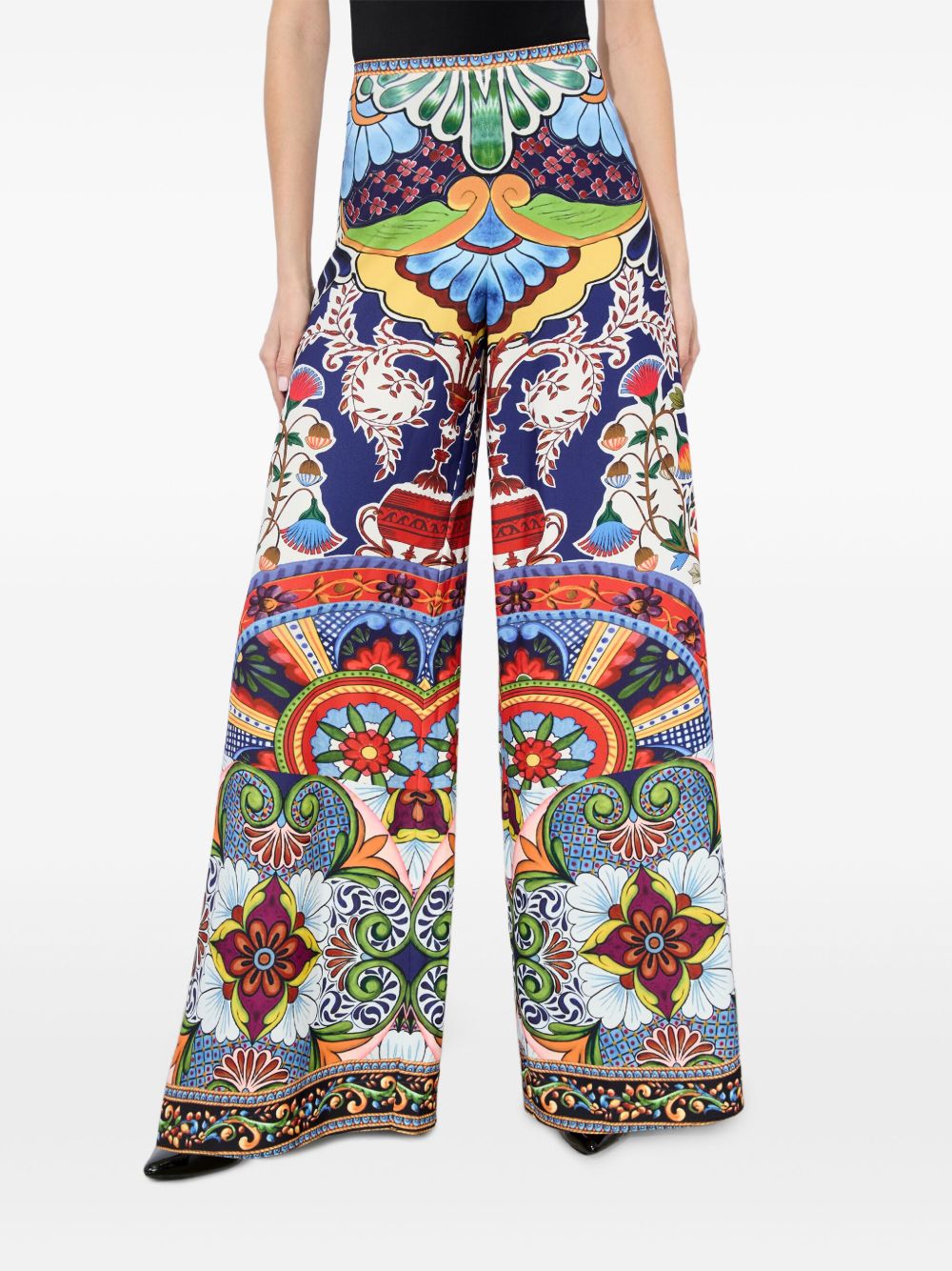 Alice + Olivia printed trousers