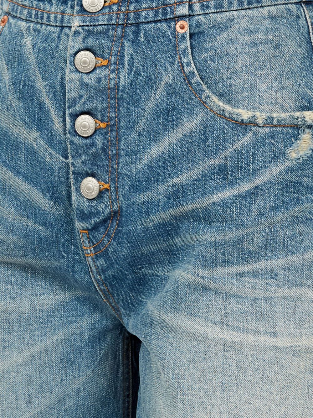 MM6 Maison Margiela straight jeans with a lived-in effect