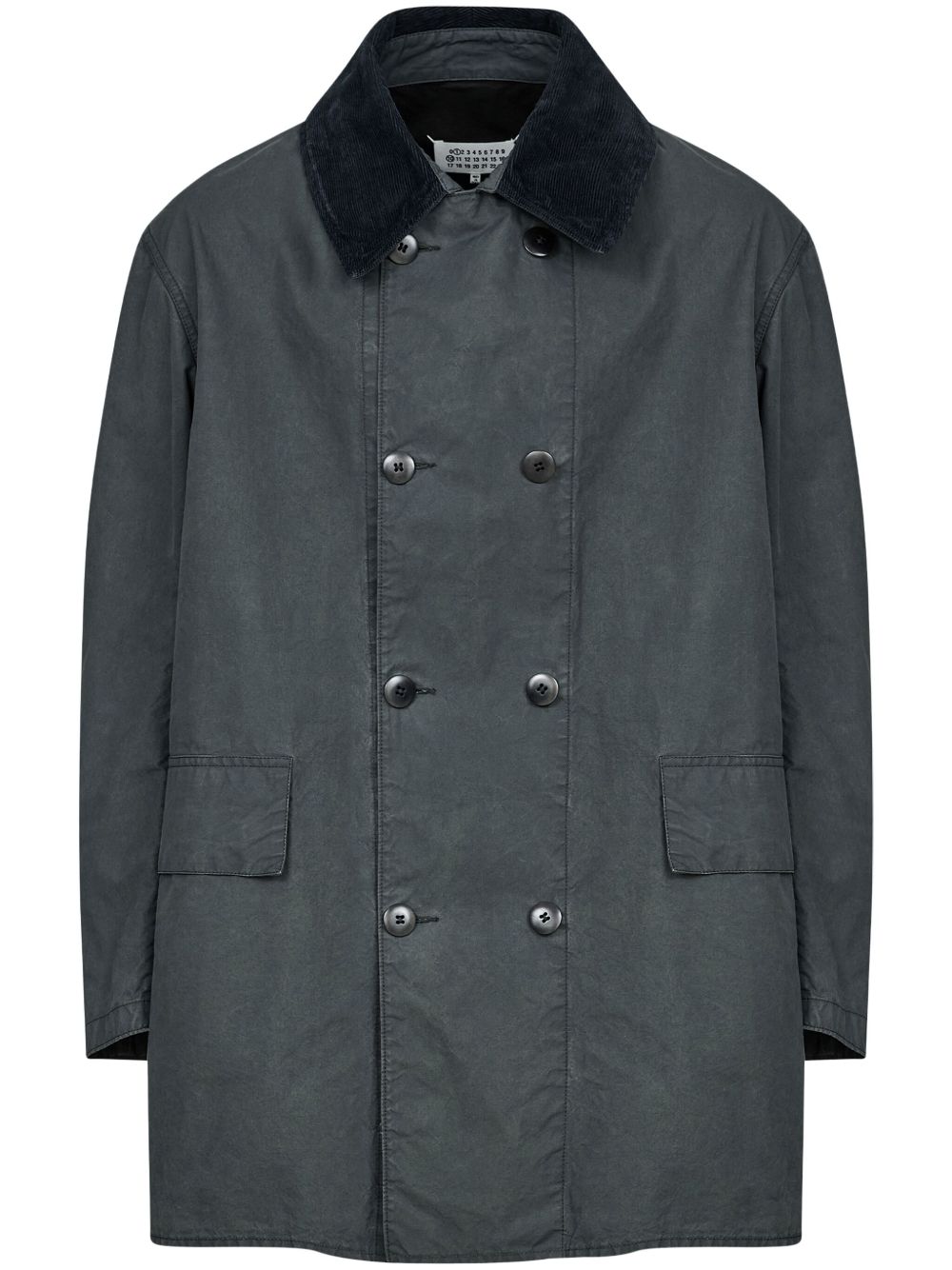 Maison Margiela Double Breasted Cotton Jacket