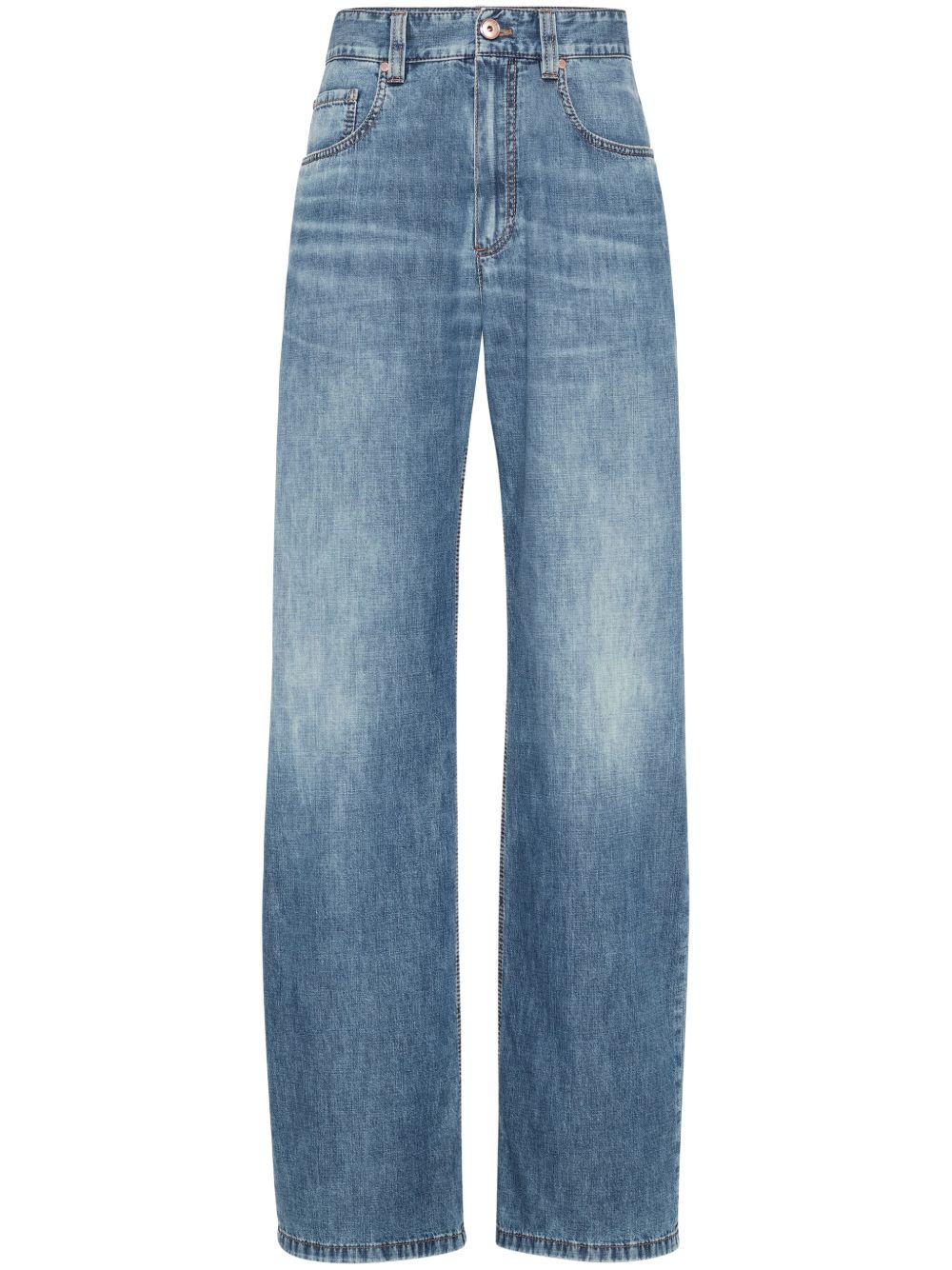 Brunello Cucinelli cotton boyfriend jeans