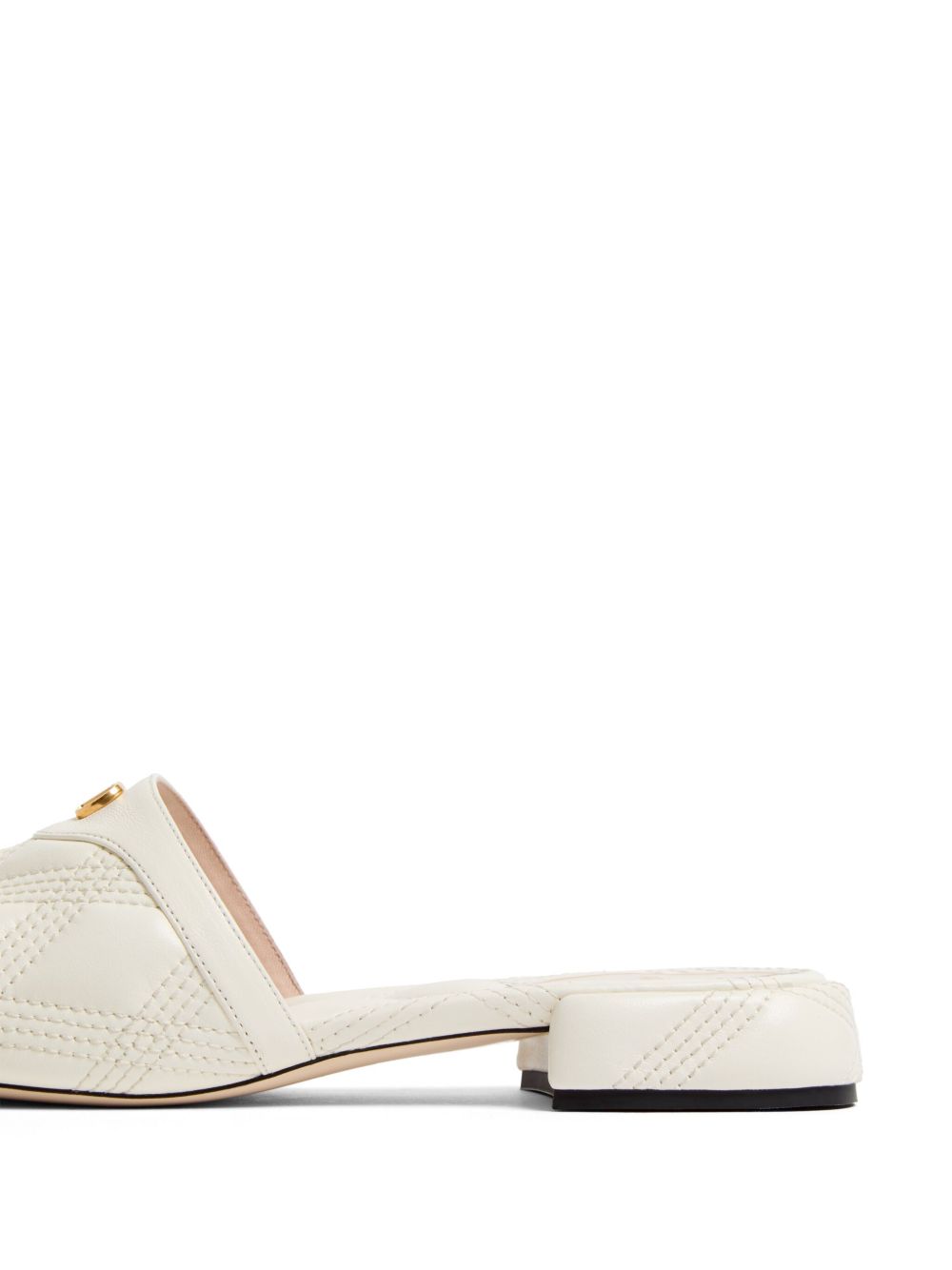 Valentino Garavani Quiltie 67 Slide Sandal in 20mm Quilted Nappa Leather