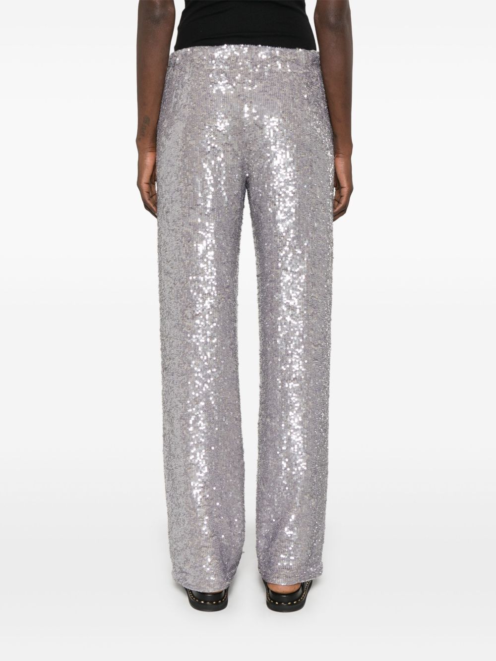 Parosh sequined trousers