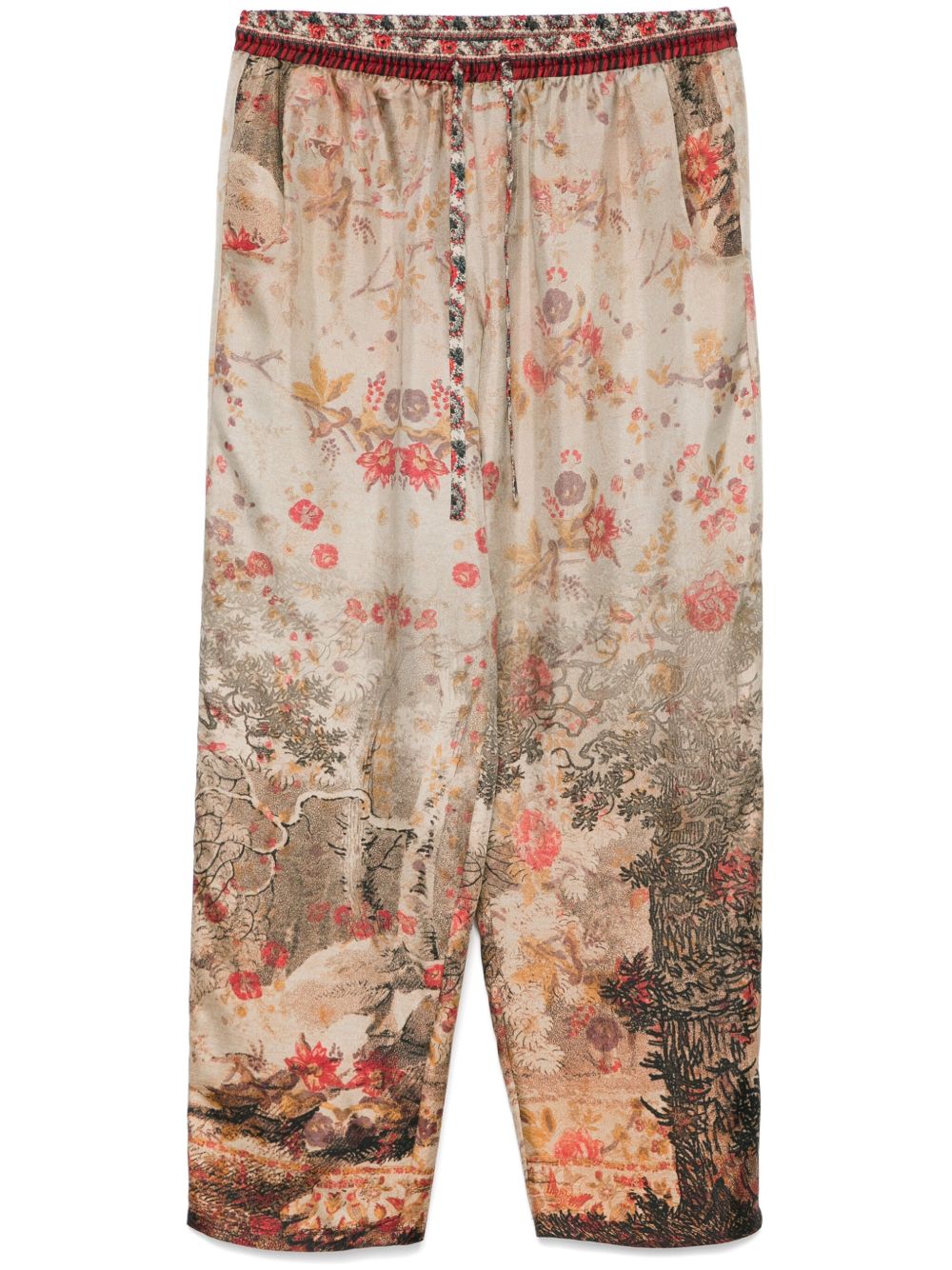 Pierre Louis Mascia ALOE Trousers Silk