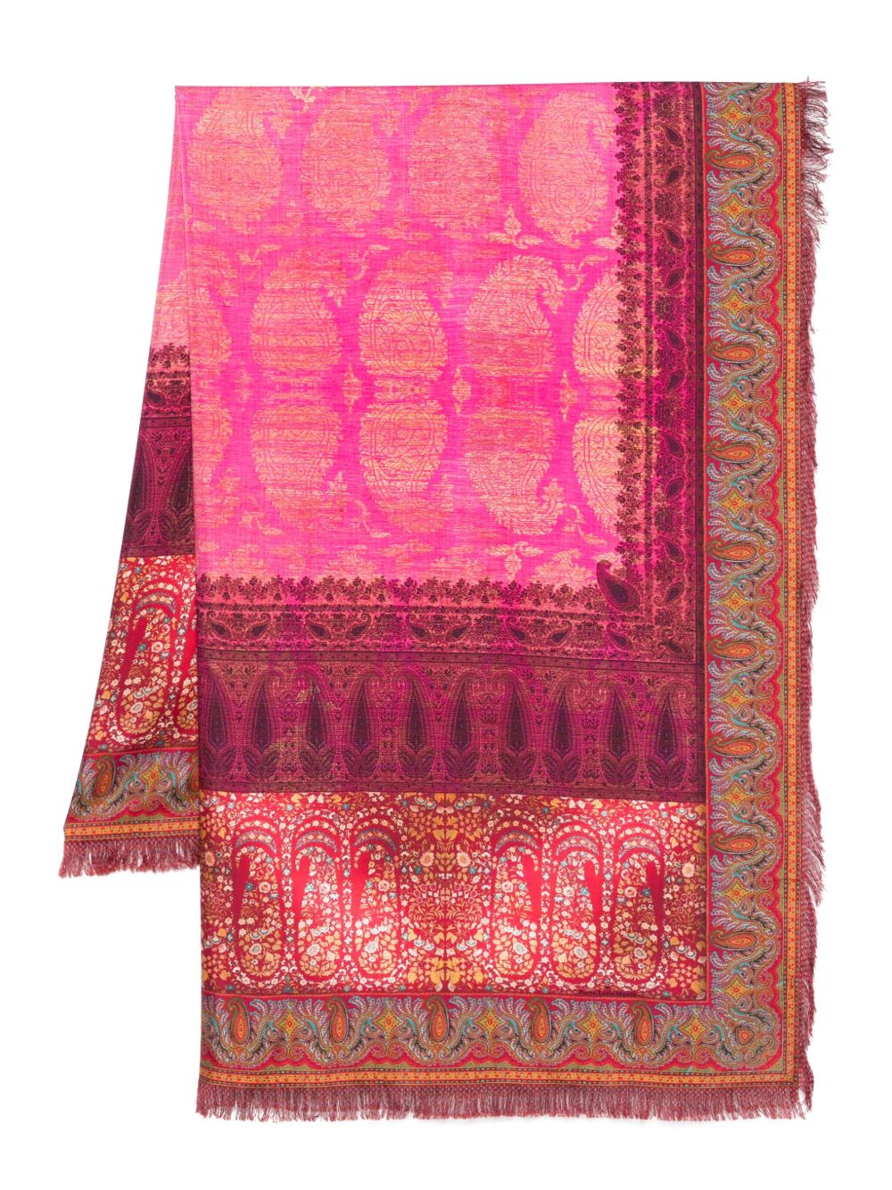 Pierre Louis Mascia Scarfs Fuchsia