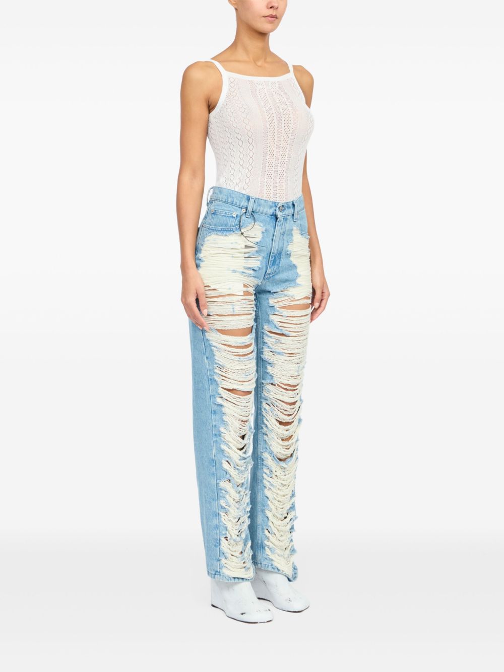 MM6 Maison Margiela Jeans Clear Blue
