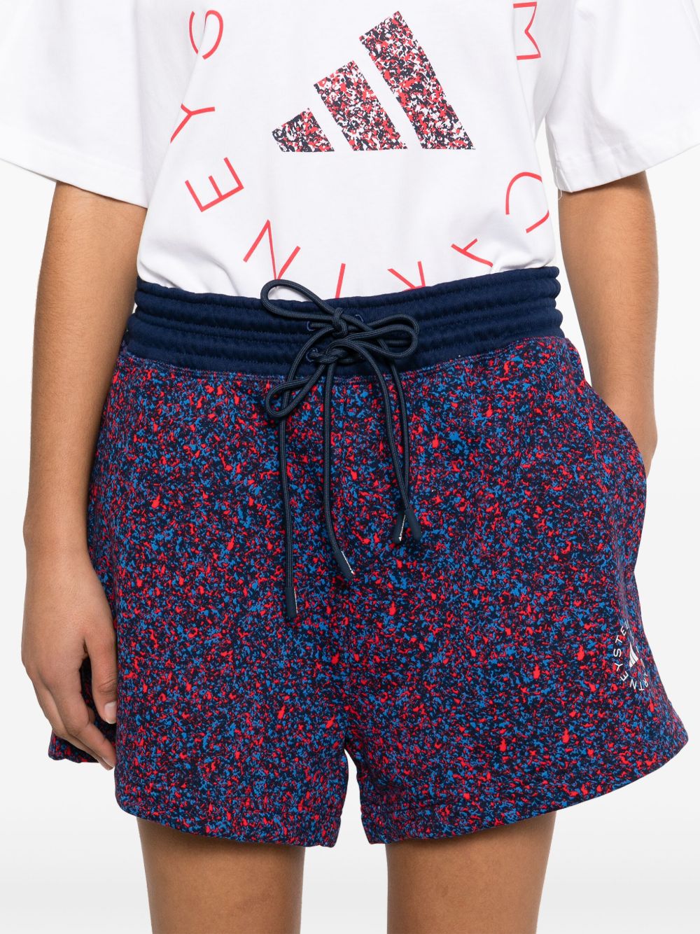 Adidas By Stella McCartney cotton shorts