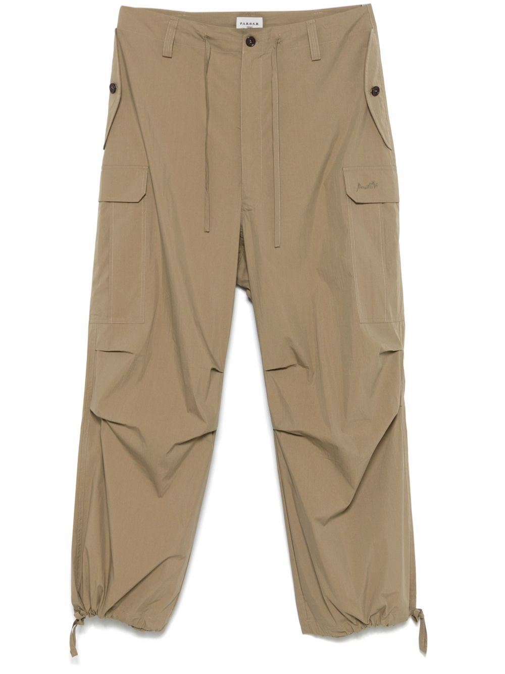 Parosh straight cargo trousers