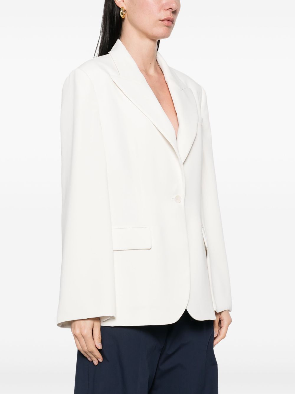 Parosh Simple Boutonnage Blazer