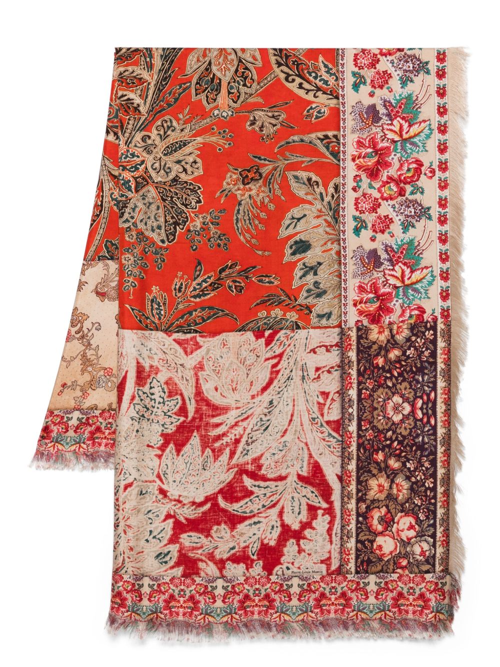 Pierre Louis Mascia Scarfs Red