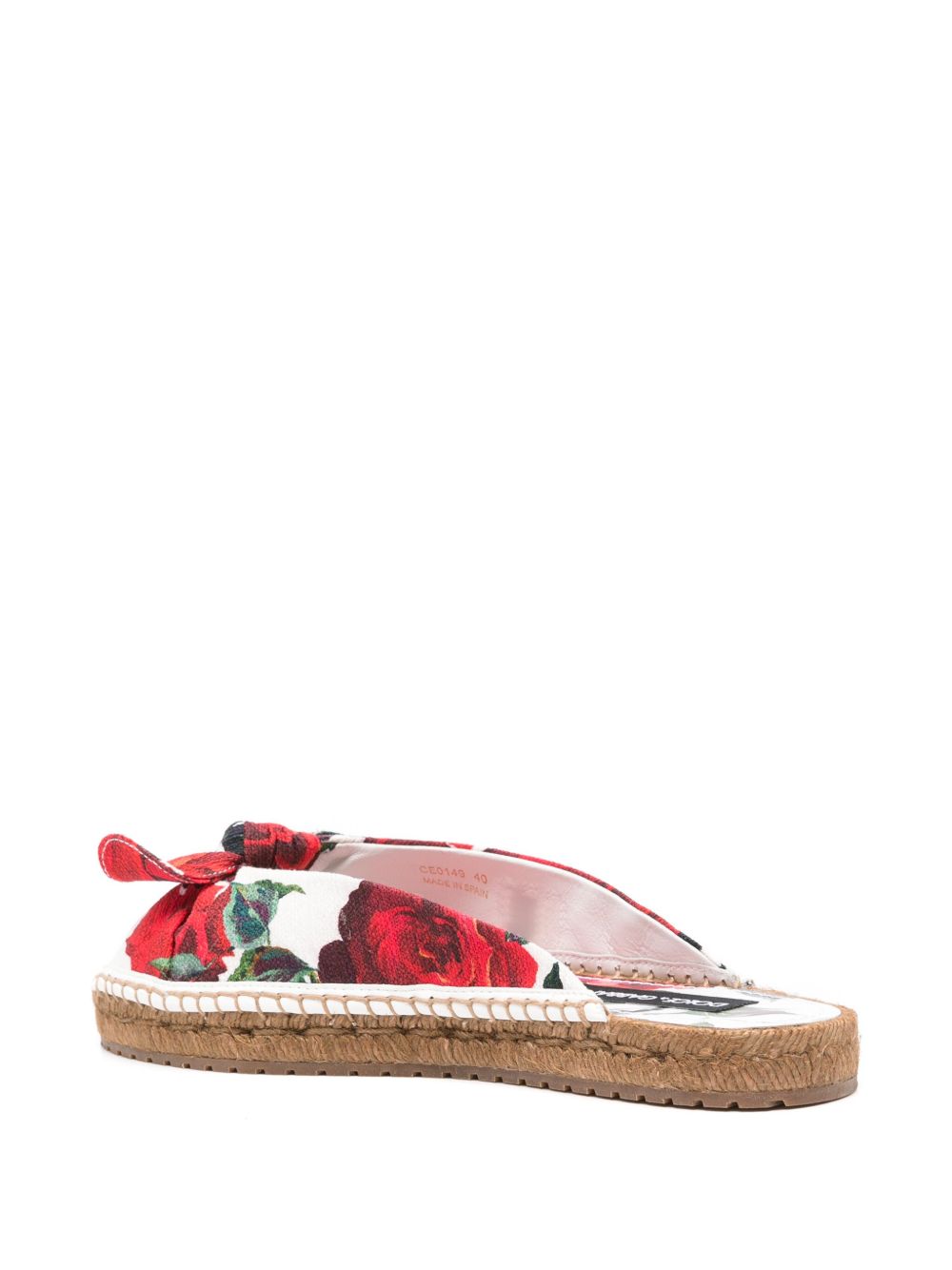 Dolce & Gabbana floral espadrilles