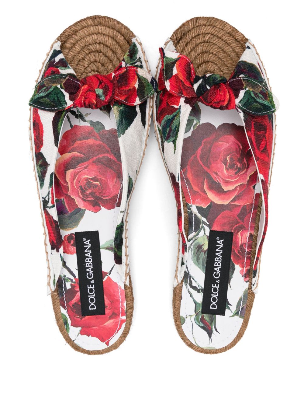 Dolce & Gabbana floral espadrilles