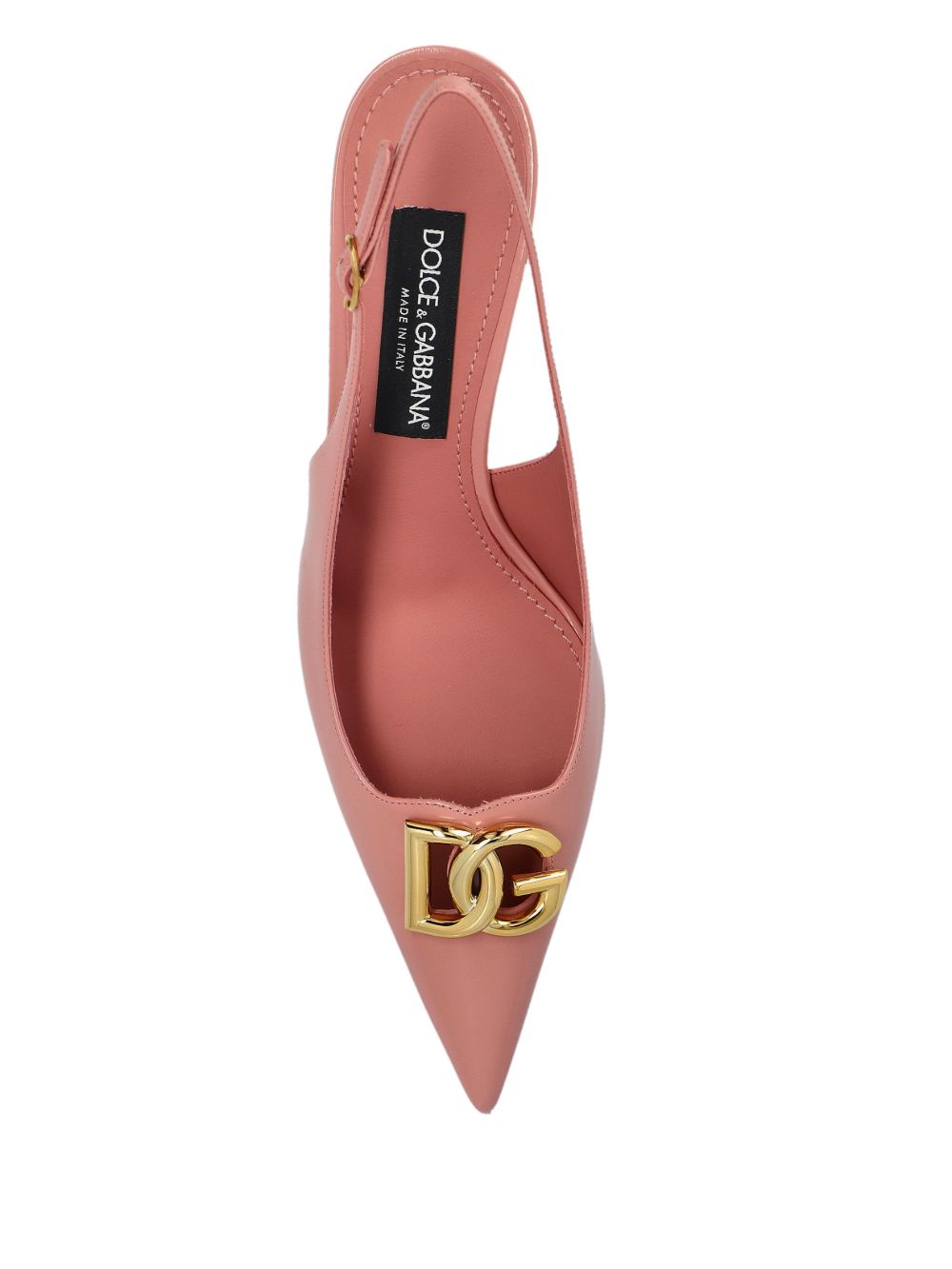 Dolce & Gabbana 65mm logo-plaque patent pumps