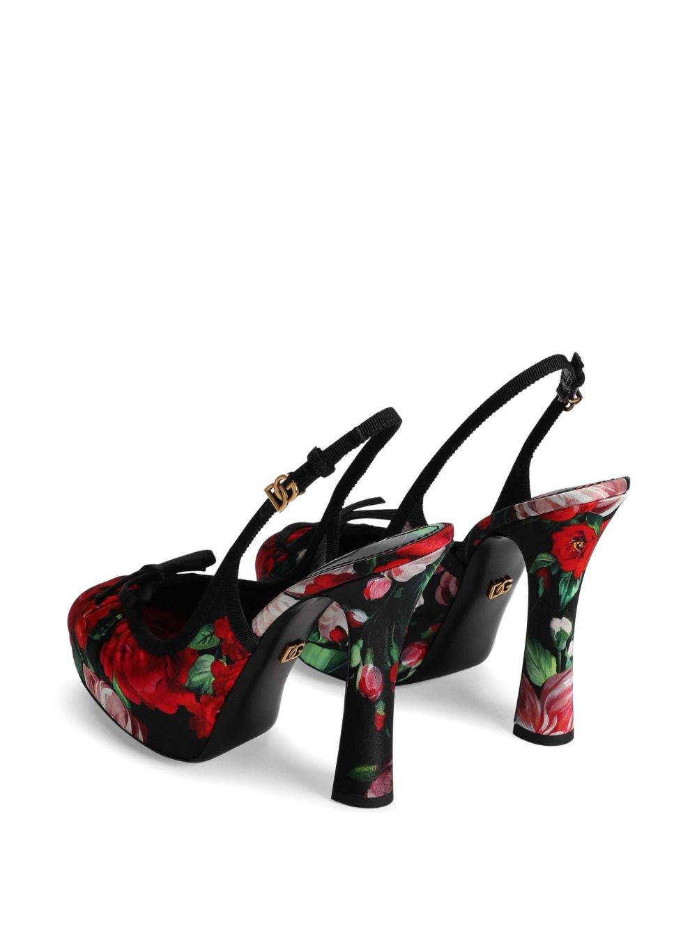 Dolce & Gabbana satin slingbacks