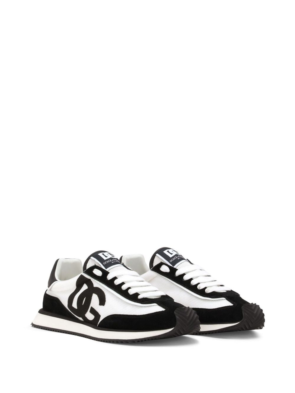 Dolce & Gabbana DG cushion sneakers in mixed materials