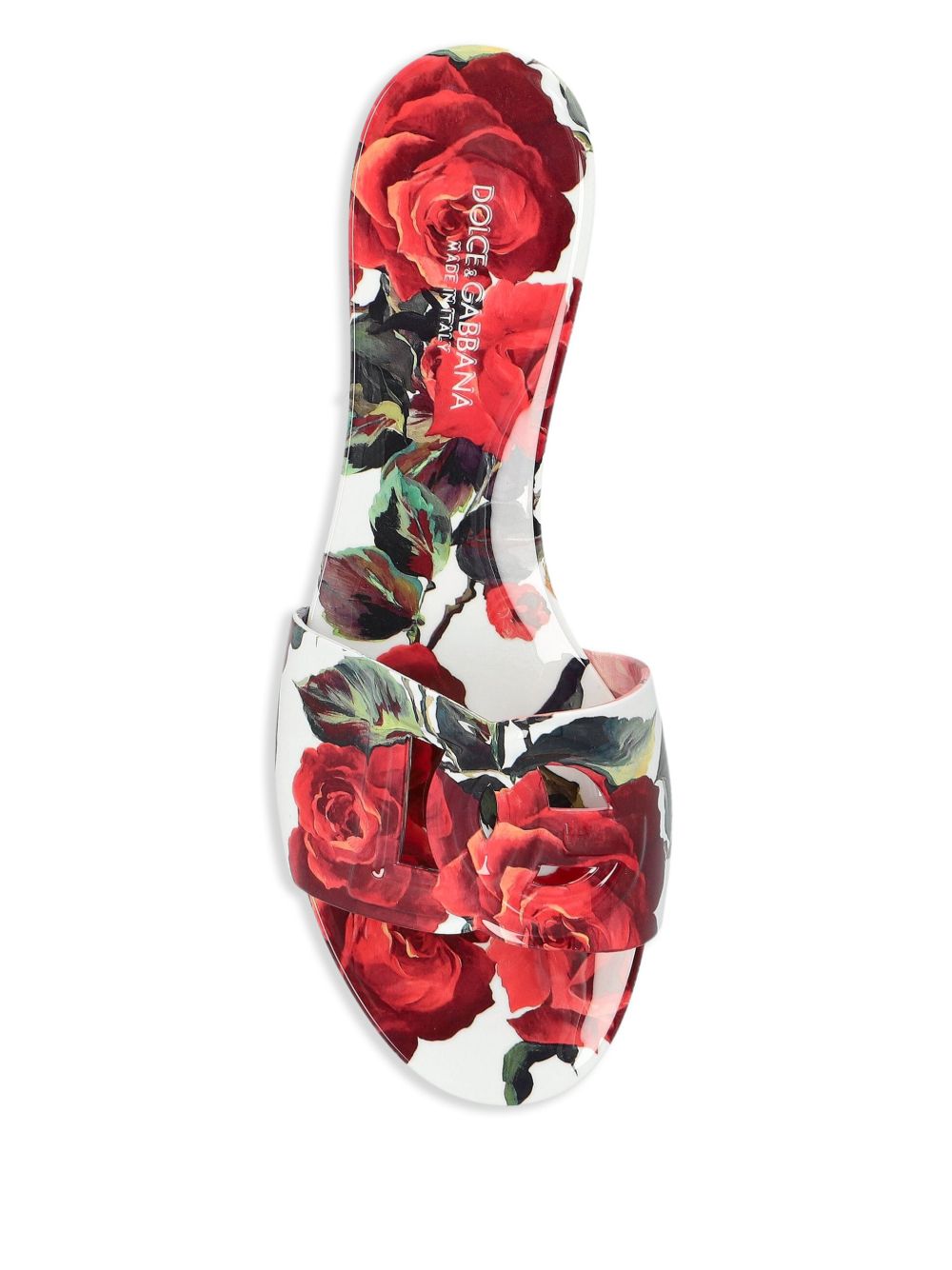 Dolce & Gabbana floral-print slides