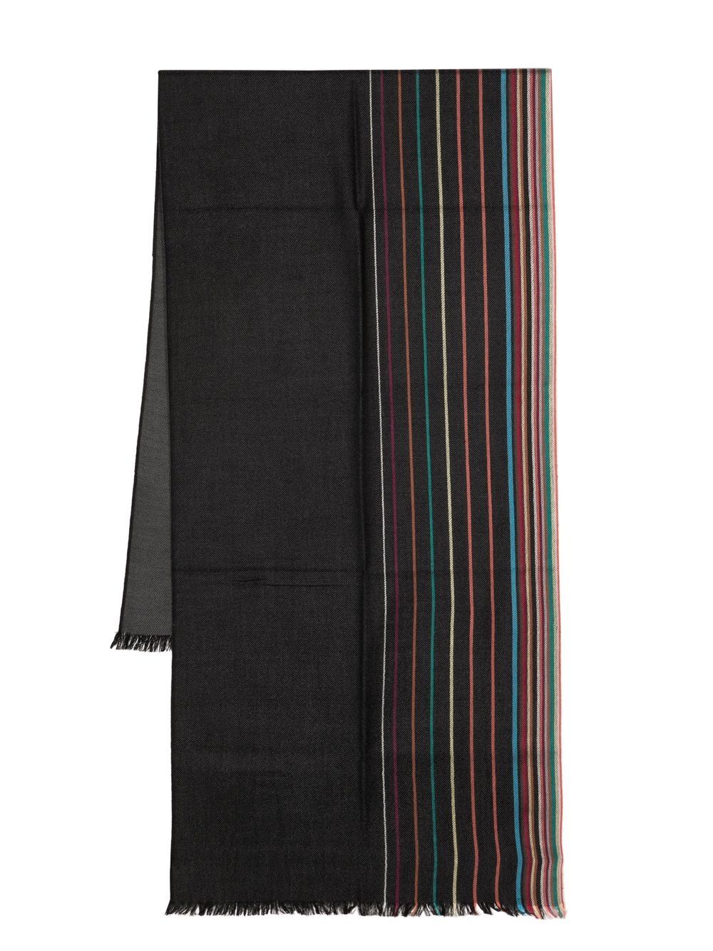 Paul Smith Signature Stripe wool scarf