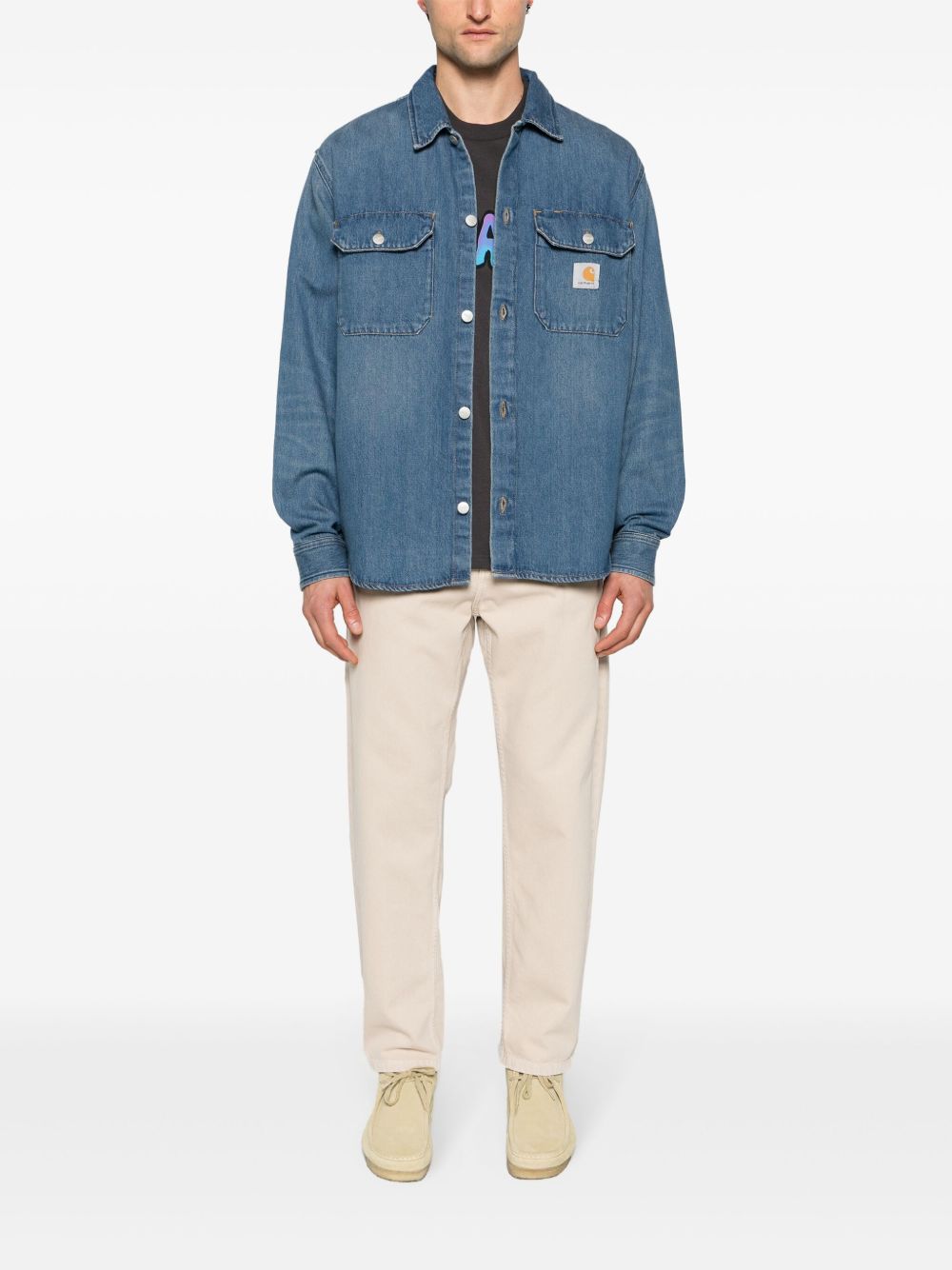 CARHARTT WIP MAIN Shirts Blue