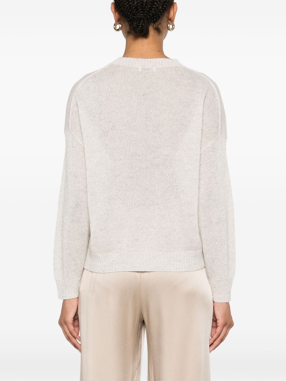 Brunello Cucinelli Sweaters Light Grey