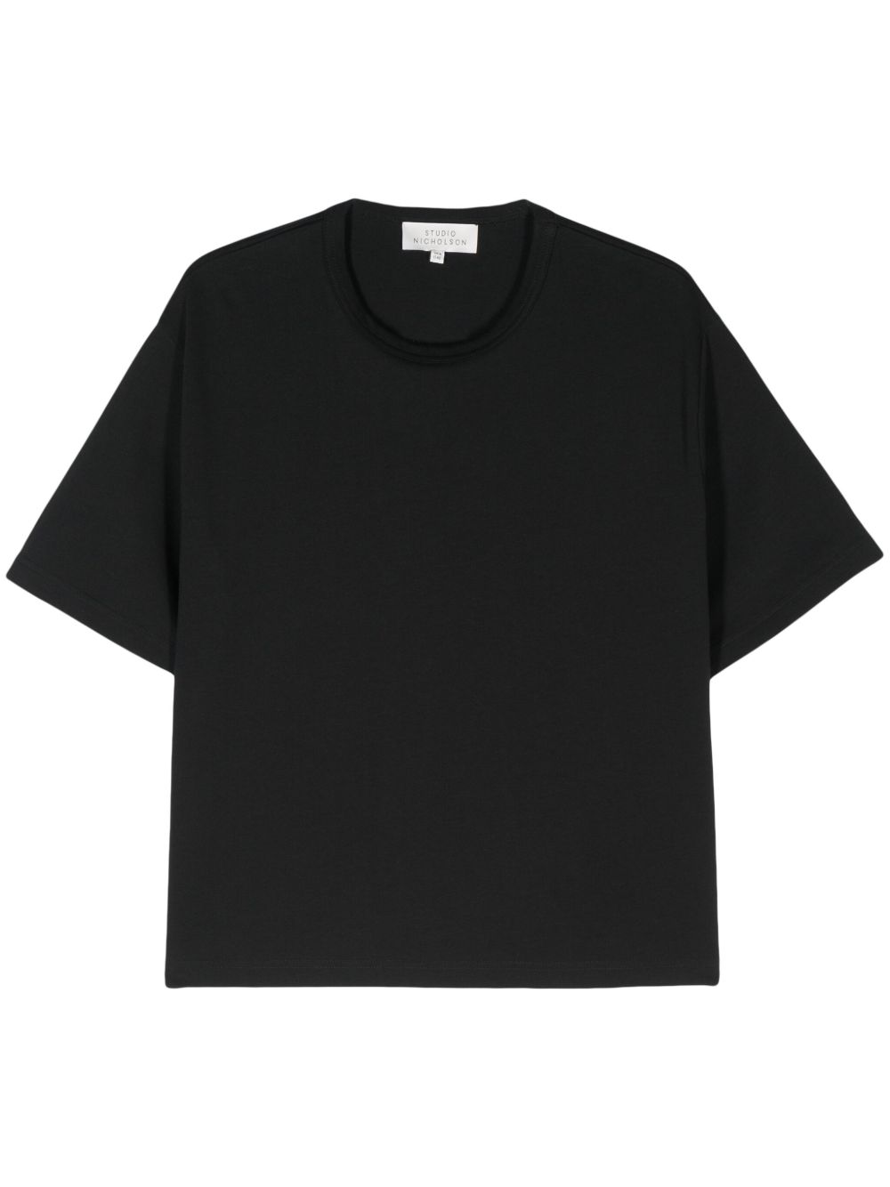STUDIO NICHOLSON T-shirts and Polos Black