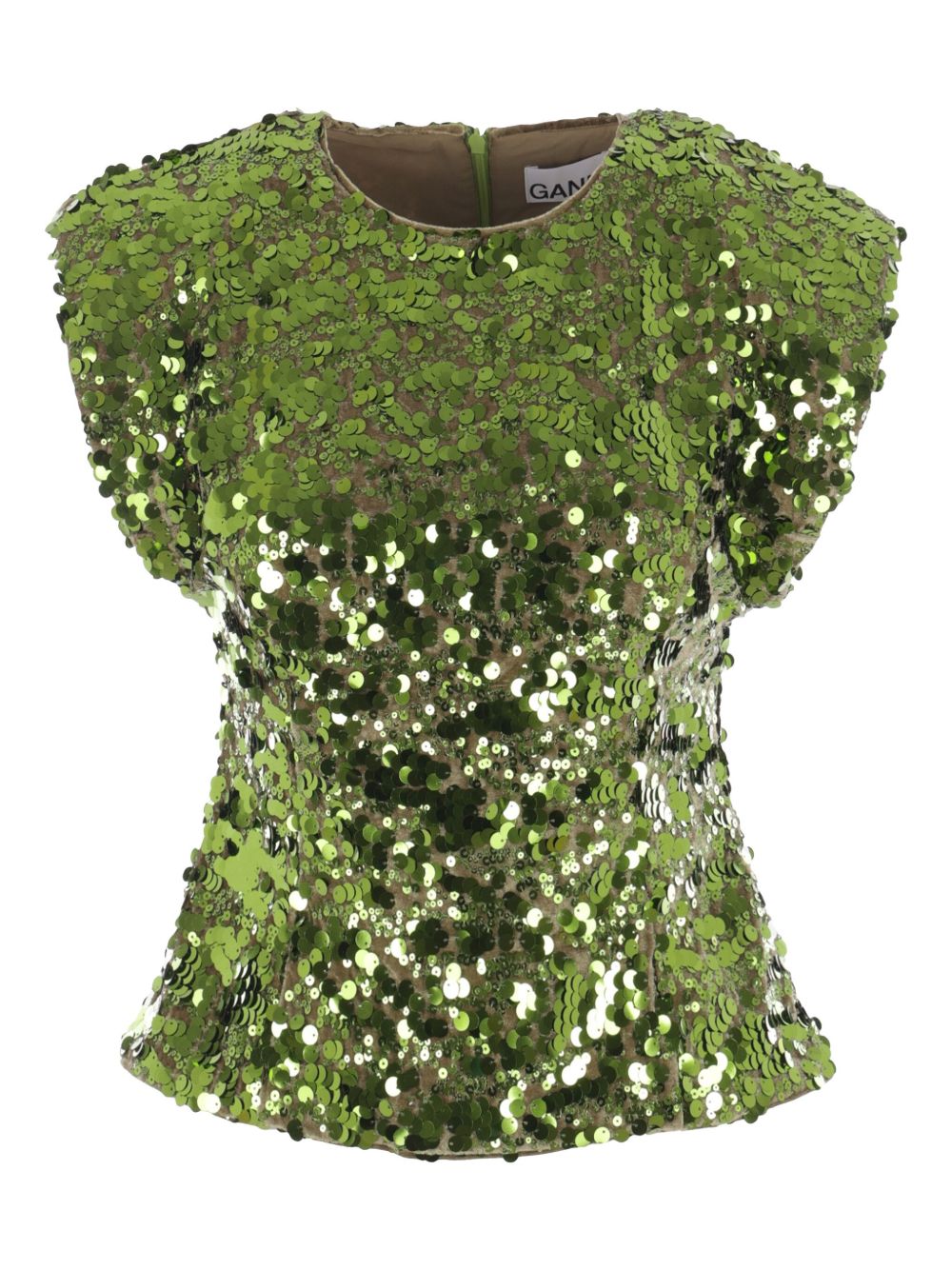 GANNI Top Green