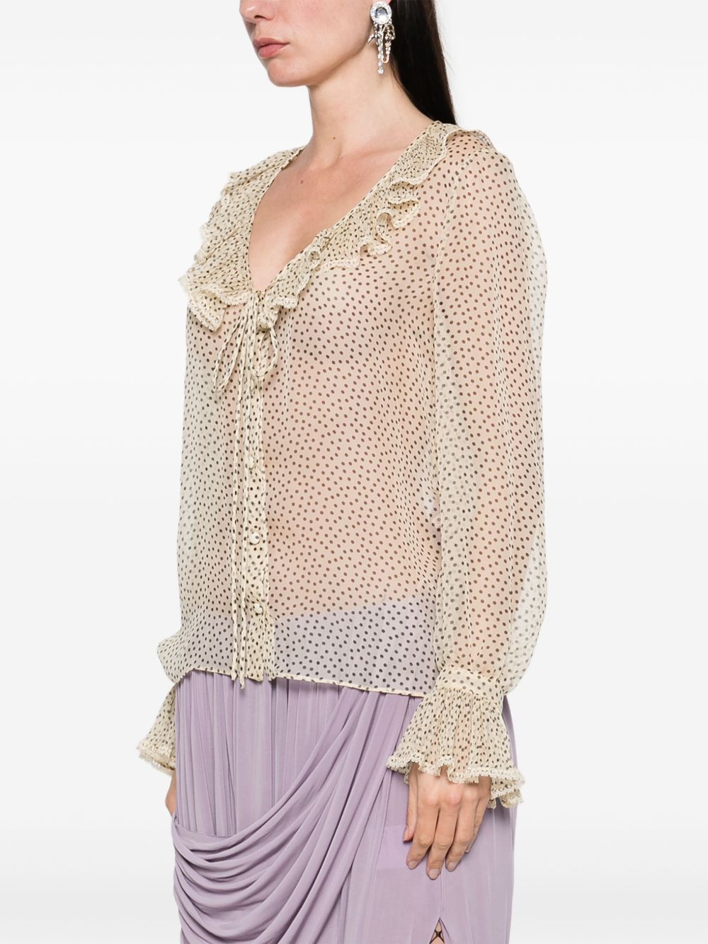 Valentino Shirts Beige