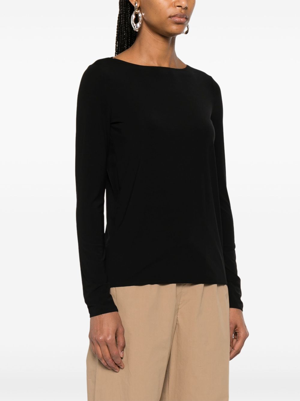 Wolford T-shirts and Polos Black