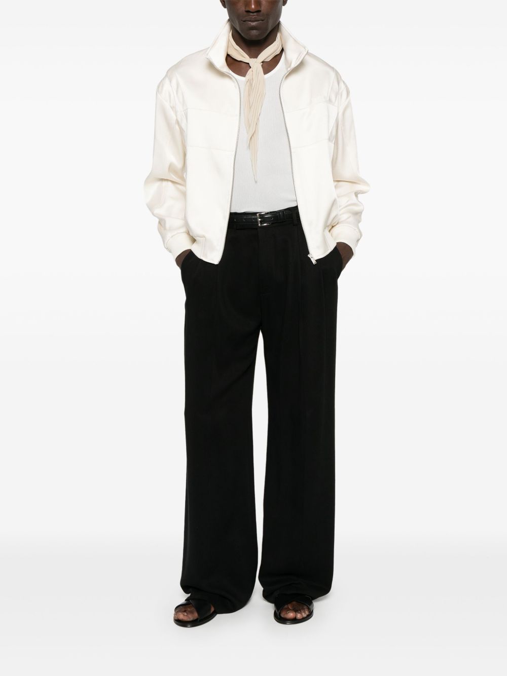 Saint Laurent  Coats White