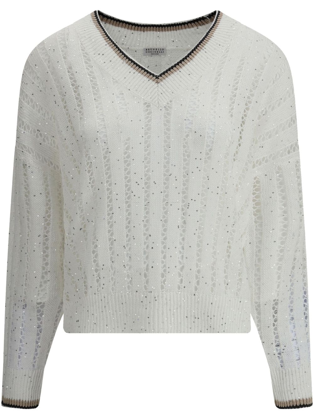 Brunello Cucinelli Sweaters White