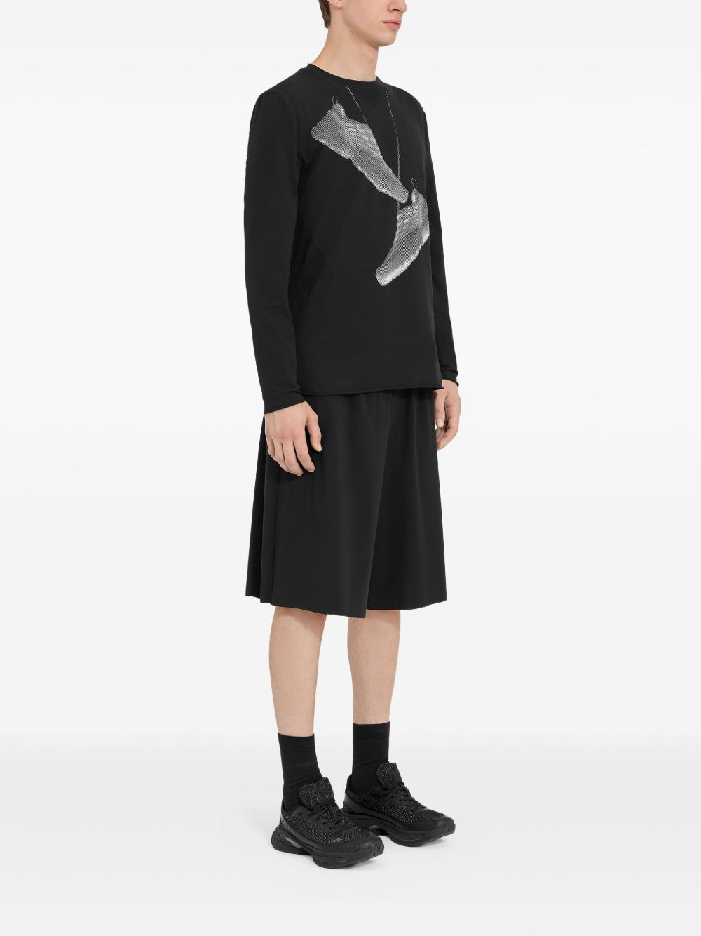 MM6 X SALOMON  T-shirts and Polos Black