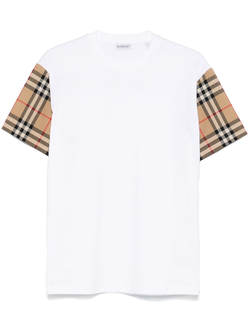 Burberry Vintage Check-sleeve T-shirt