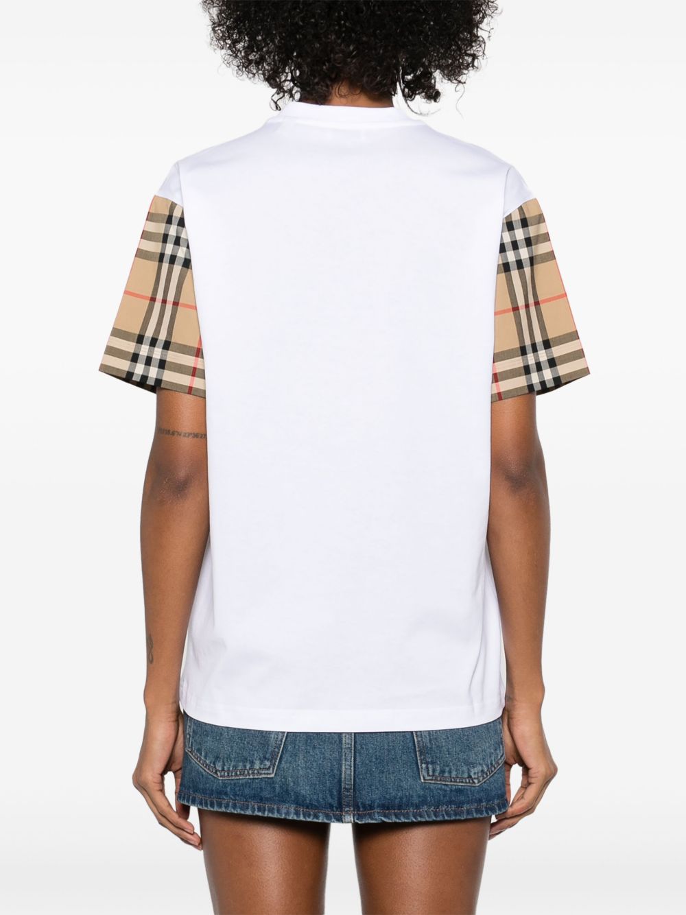 Burberry Vintage Check-sleeve T-shirt