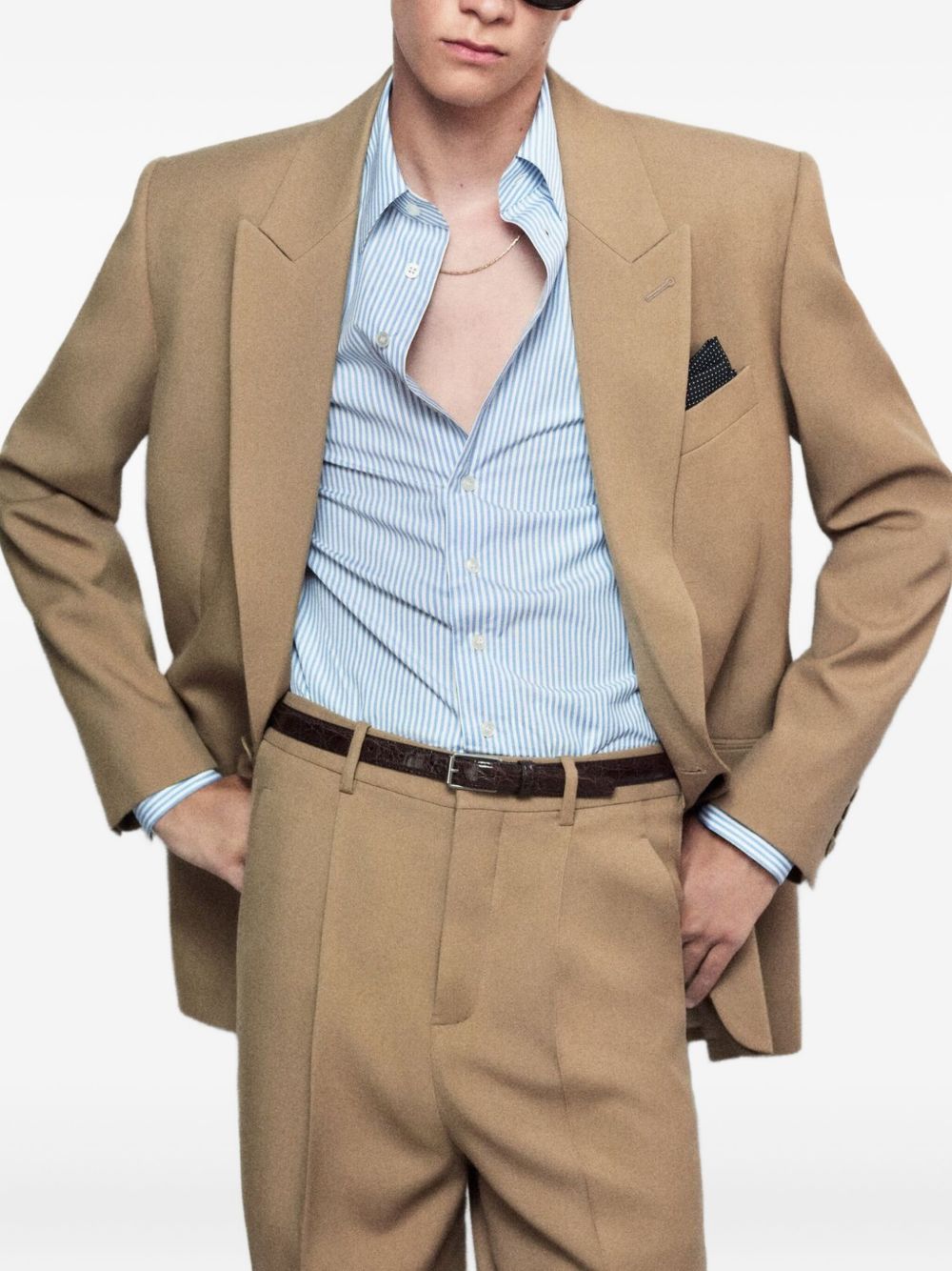 Saint Laurent  Jackets Beige