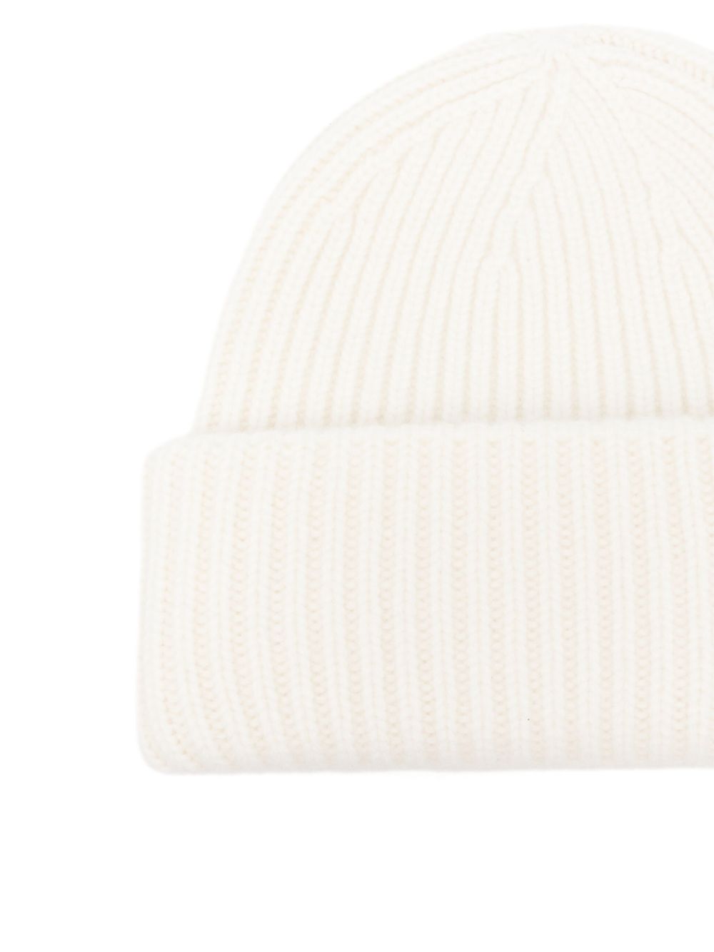 Soft Goat Cashmere ribbed beanie