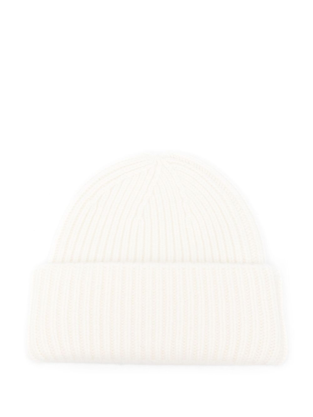 Soft Goat Cashmere ribbed beanie