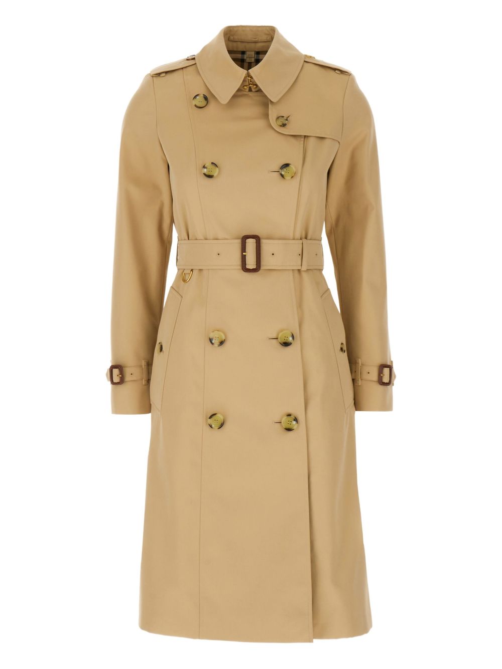 Burberry Double-breasted cotton trench coat