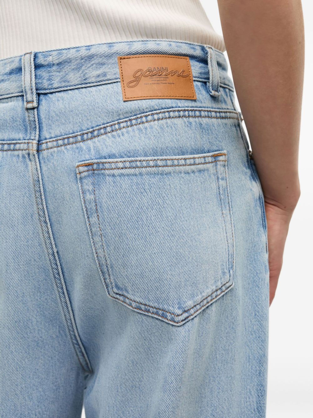 GANNI Jeans Clear Blue