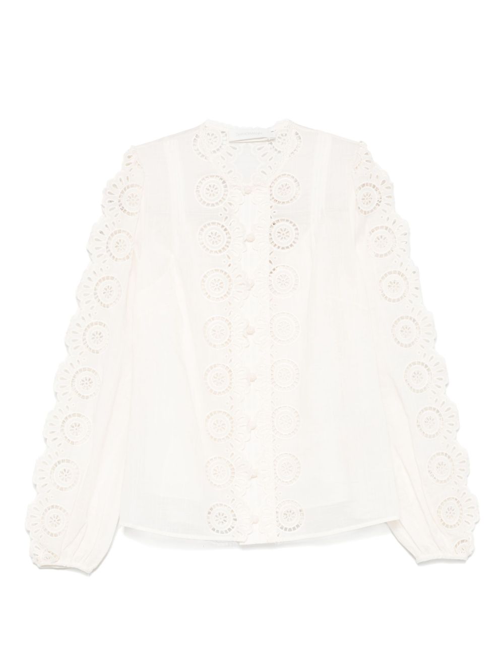 Zimmermann Shirts Ivory