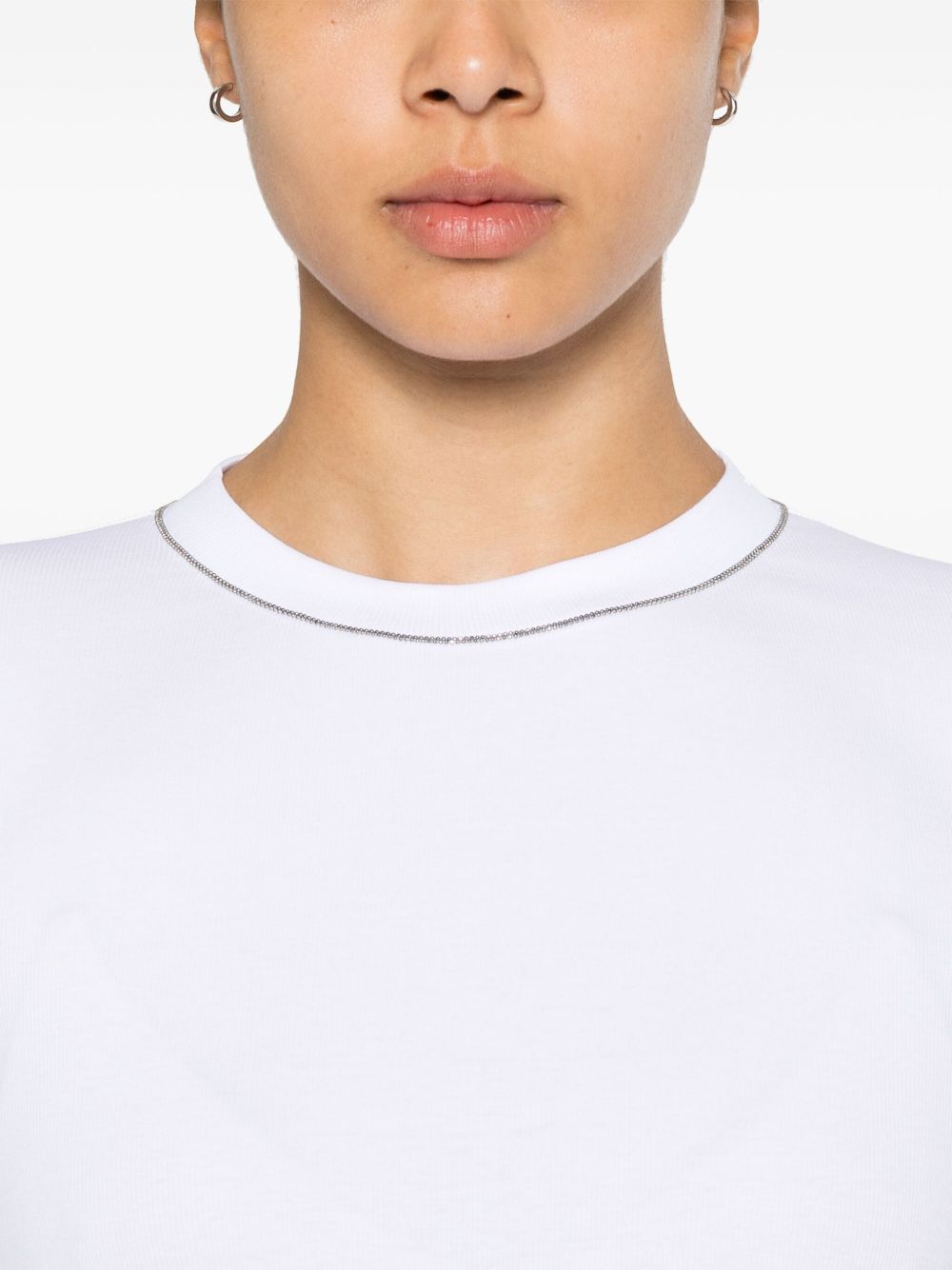 Brunello Cucinelli T-shirts and Polos White