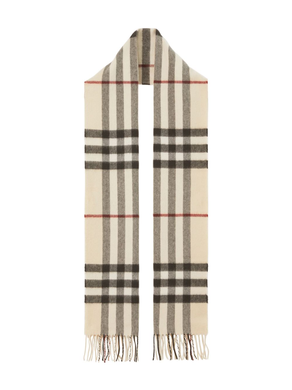 Burberry Check cashmere scarf