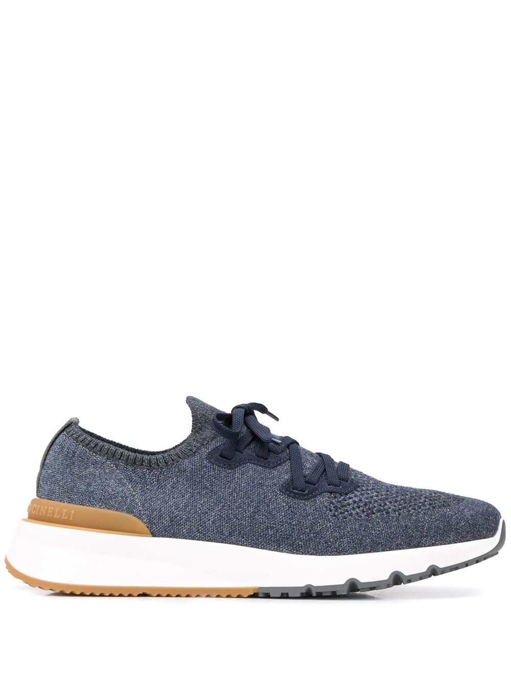 Brunello Cucinelli Cotton chiné knit runners