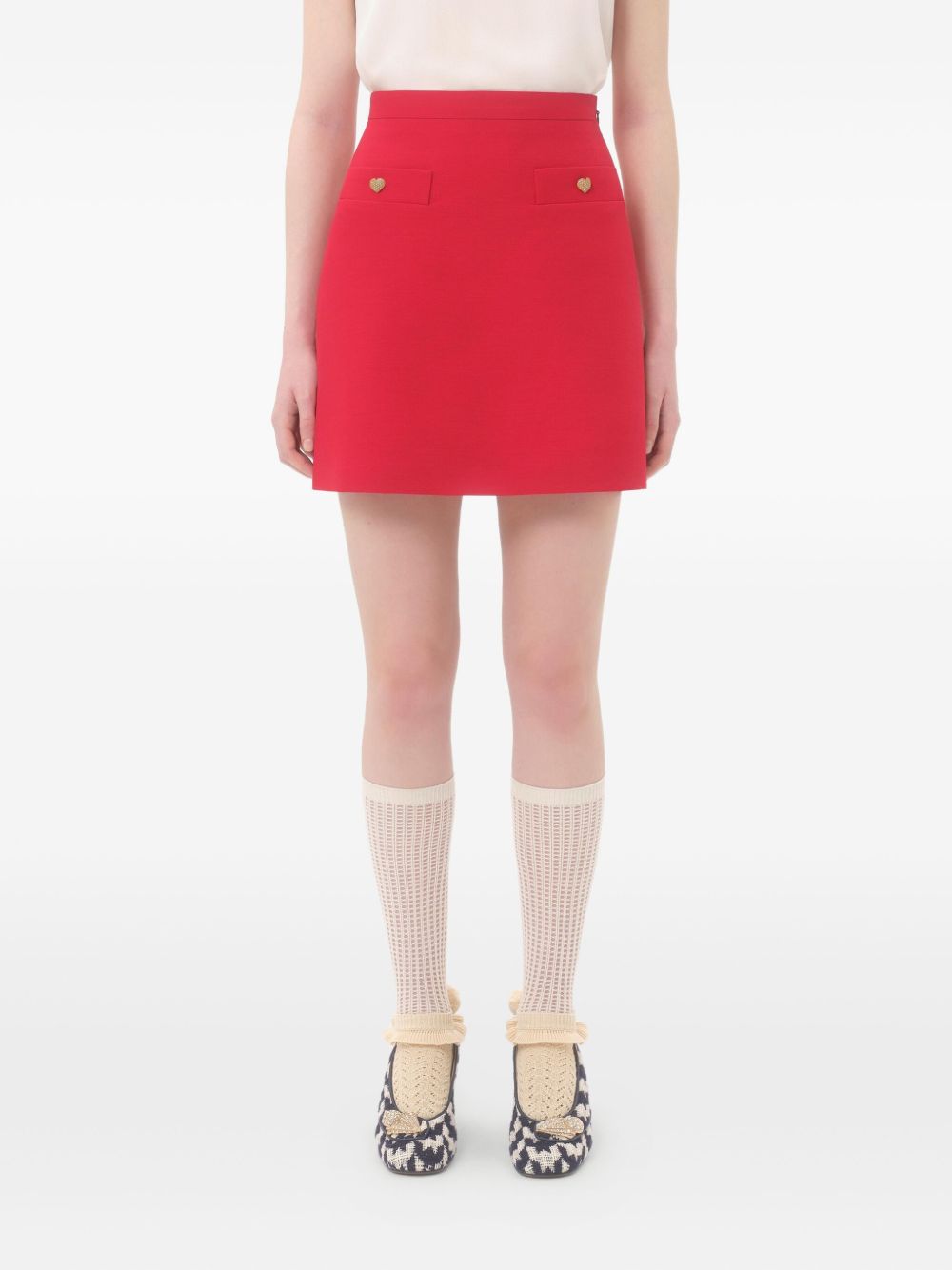 Valentino Skirts Red