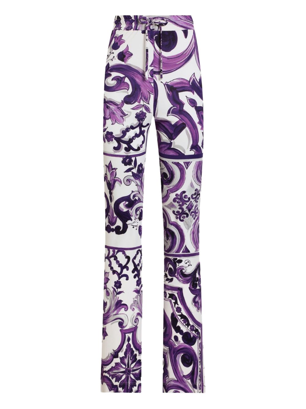Dolce & Gabbana Maiolica print trousers
