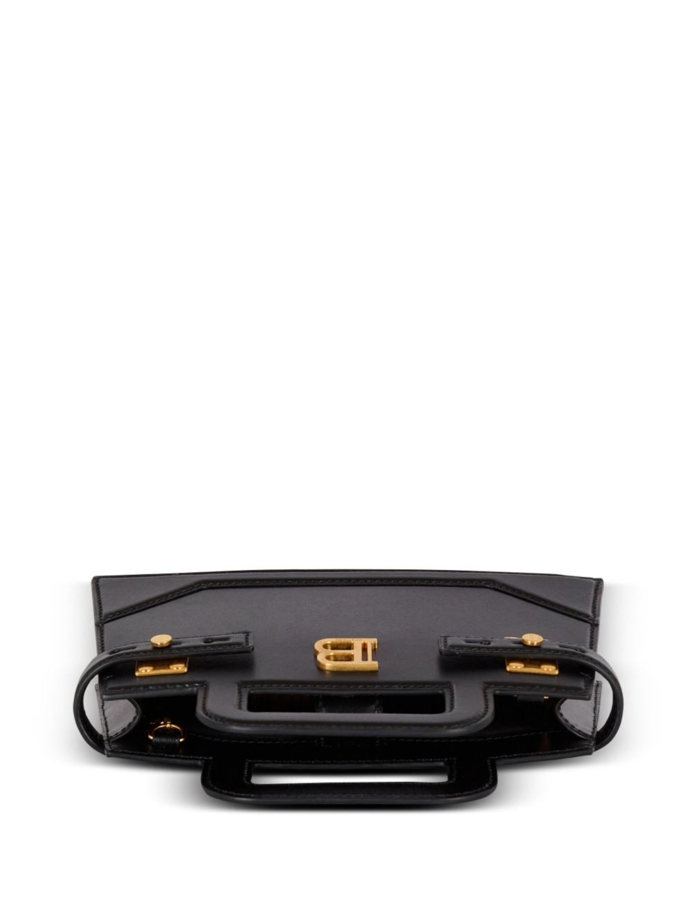Balmain B-Buzz small leather handbag