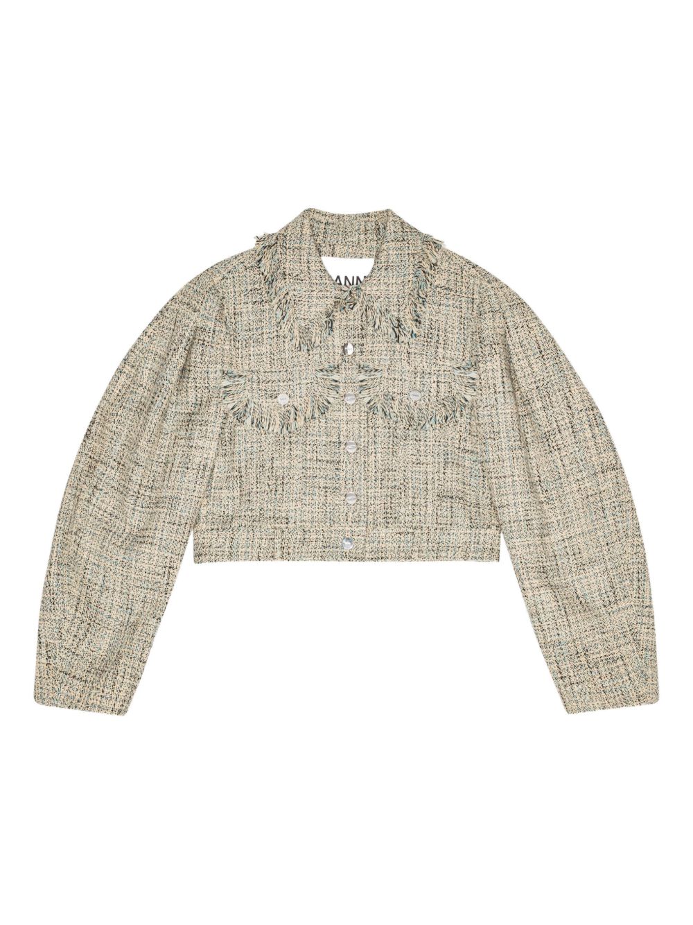 GANNI Jackets Beige