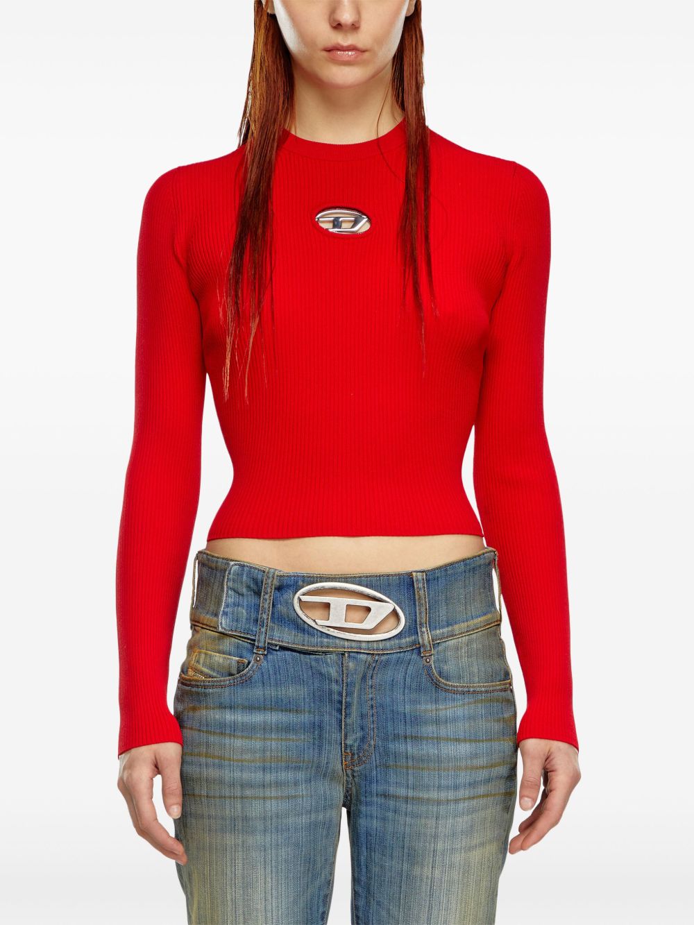 Diesel Sweaters Red