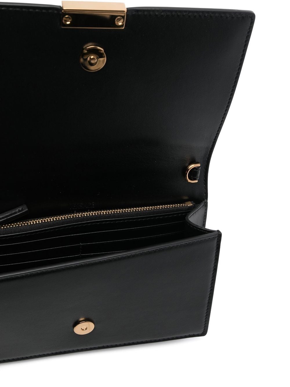 Versace Greca Goddess mini leather crossbody bag